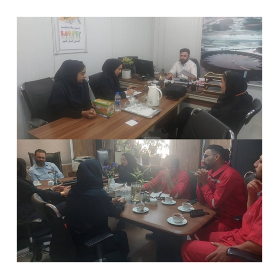 بررسی ایمنی و بهداشت محیط کار در شهرک صنعتی کوه مبارک جاسک  